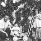 Ren PERSON avec Colette et Jean-Pierre, ses enfants 